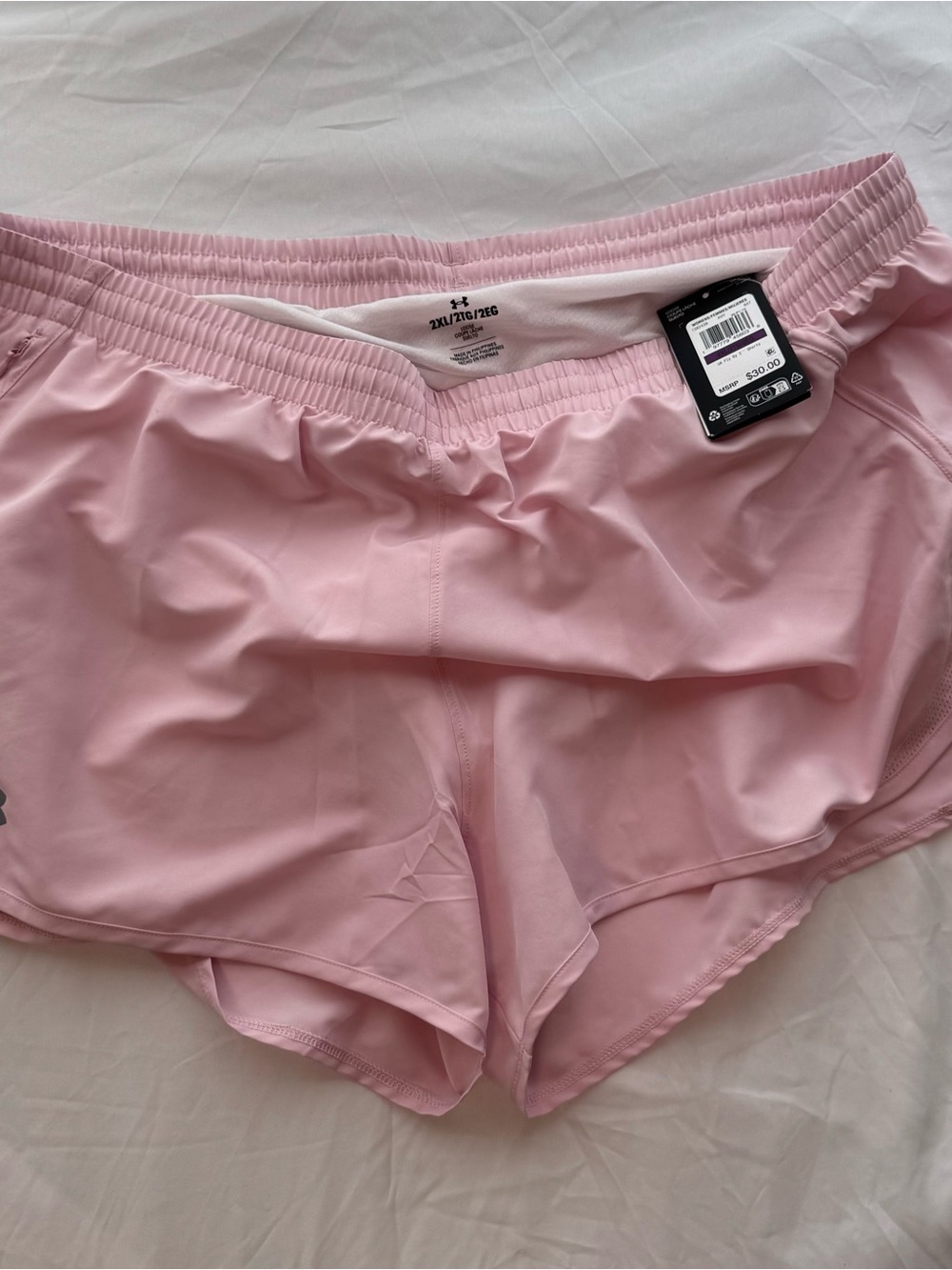 Under Armour Women’s Pink Athletic Running Shorts
